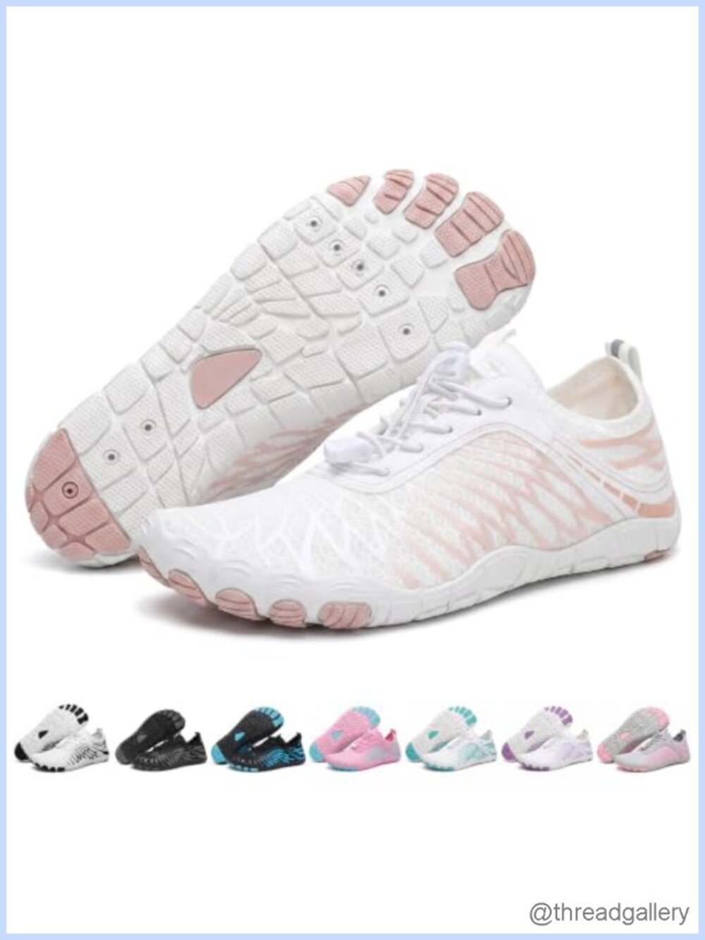 Unisex Barefoot Water Shoes for Hiking, Running, Travel